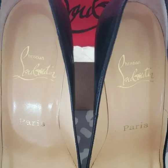 Christian Louboutin Black Heels - Picture 6 of 7
